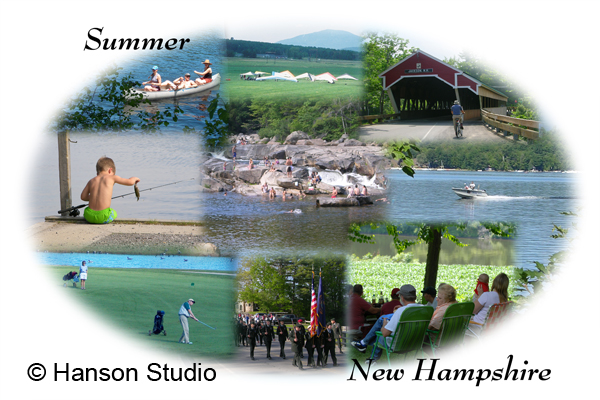 Summer in New Hampshire Collage (Name drop can be anything.)